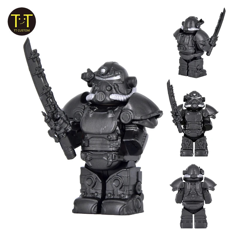 Military Soldier Mini Anime Action Figures Building Blocks