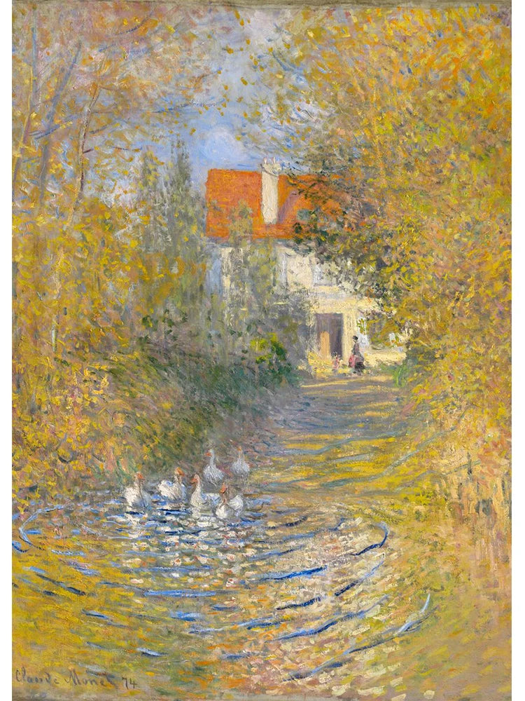 Zhejiang Claude Monet Romantic Canvas Art For Home Decor
