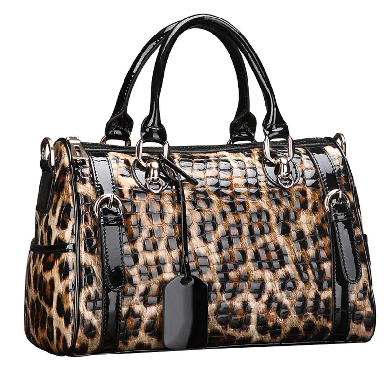 EP.MINGYUANCN Genuine Leather Handbag Tote Bag For Women