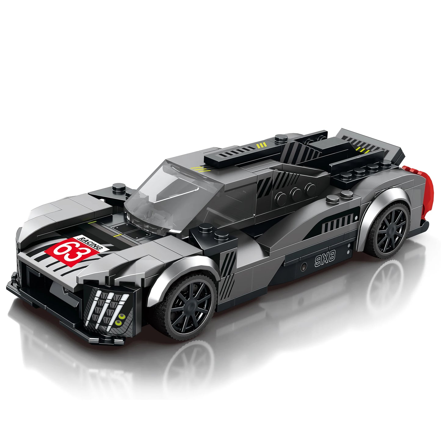 9X8 Speed Racing Car Building Set 280 Pieces Model Kit